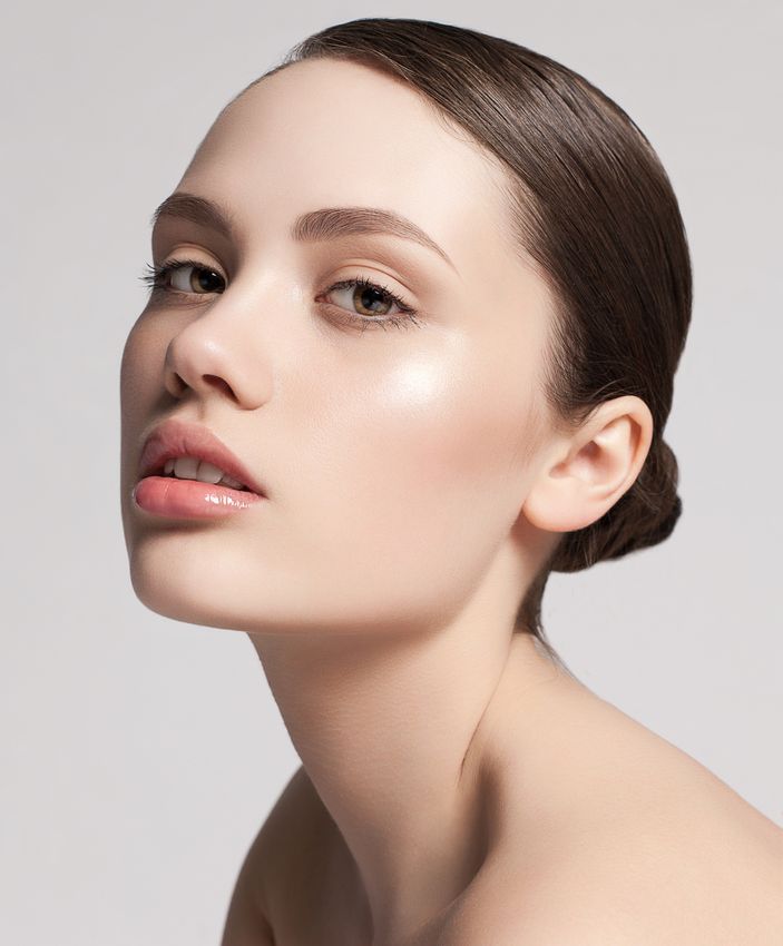 Crown Point Injectable Treatments model with a fresh face and makeup